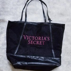 Victoria Secret Tote Beach Bag Mesh New